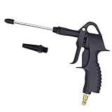 Air Blow Gun, Lukasa Air Nozzle Blow Gun for Air Compressor with Adjustable Air Flow and 4.9
