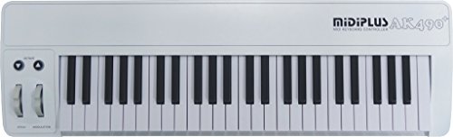 Midiplus ak490+ semi-weighted usb midi keyboard controller