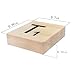 QPEY 500PCS Scrabble Letters for Crafts,Wood Scrabble Tiles - DIY Wood Gift Decoration - A-Z Capital Letters for Crafts, Pendants, Spelling