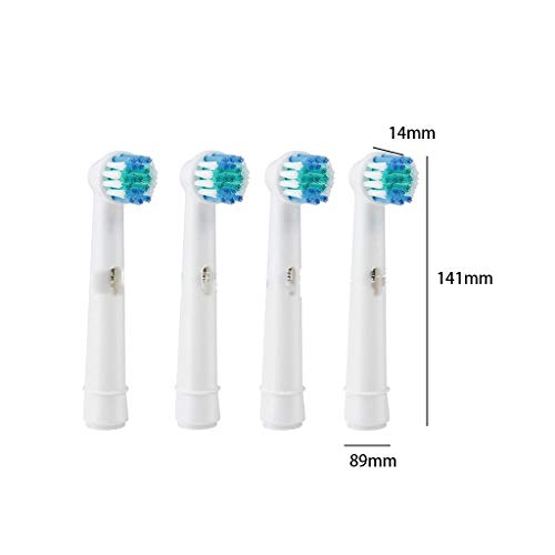Kuke Electric Toothbrush Replacement Heads for Adults and Boys 4Pack - Thumbnail 2