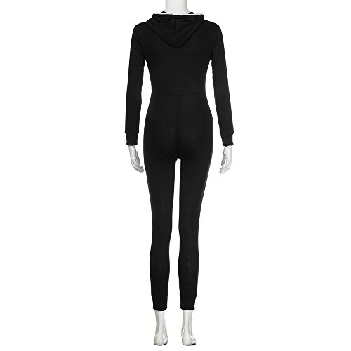 image for ZOMUSA Hot Sales Women's Sexy Sport Fitness Hoodie Long Sleeve Zip Up 