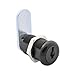 FJM Security 8900A-BLK-KA Disc Tumbler Cam Lock with 1-1/8