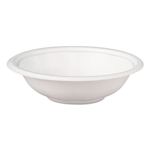 Genpak White Laminated Foam Utility Bowl, 32 Ounce -- 400 per case.