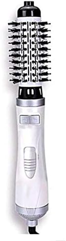 GKPLY Hot Air Brush, Tourmaline Ionic Volumizer with Ceramic Heater for Rotating Straightening, Curling, Salon Negative Ion Fast Straighten or Curl All Hair Types