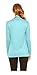 Red Hanger Women's Light Weight Open Front Drape Cardigan Sweater Made in USA, Aqua-S