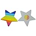 4 Pairs Colorful Five Star Adhesive Nipple Covers Pads Disposable Sticker Pasties