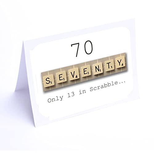 70th Birthday Card