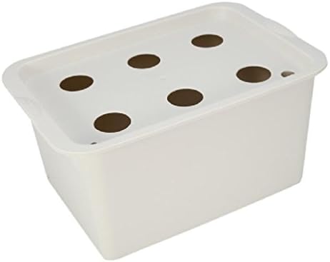 6 Holes Plant Site Hydroponic System Grow Box Bubble Outdoor Cabinet Box Indoor Garden Pots Planters Nursery Pot