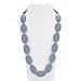 Consider It Maid Baby/Toddler Silicone Teething Necklace, Grey