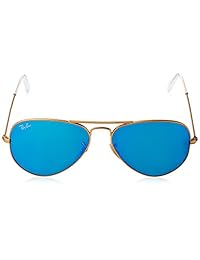 Gafas de sol con espejo de aviador clásico de gran tamaño Ray-Ban RB3025 para mujer