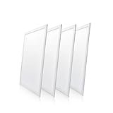Parmida (4-Pack) LED Panel Light, 2x2, 40W (80W Replacement), 4400lm, 5000K (Day Light), Dimmable LED Troffer, Ultra Thin Edge-lit Flat Panel, UL & DLC Certified
