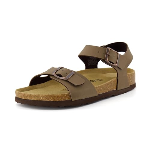 CUSHIONAIRE Women's Lauri Cork footbed Sandal with