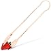 Juvale Rose Gold Copper Metal Food and Appetizer Serving Tongs, 9.5 x 1.3 Inches