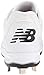 New Balance Men's 3000 V4 Metal Baseball Shoe, Synthetic White/White, 10.5 M US