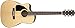 Fender CD-100CE Dreadnought Cutaway Acoustic-Electric Guitar, Left Handed - Natural