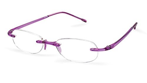 Scojo Gels Reading Glasses (Amethyst, +2.50 Magnification Power)