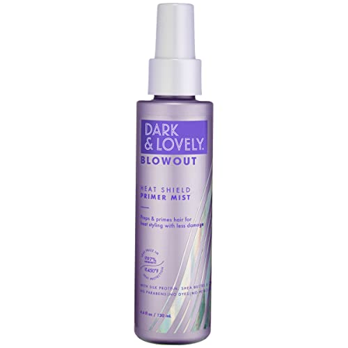 SoftSheenCarson Dark and Lovely Blowout Heat Shield Hair Primer, Blow