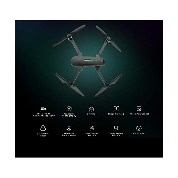 Drohne mit Kamera, Zino Pro Plus Drohne mit 4K UHD Kamera 3-Achsen Gimbal GPS FPV RC Quadcopter, 8KM Getriebe… – Bild 6