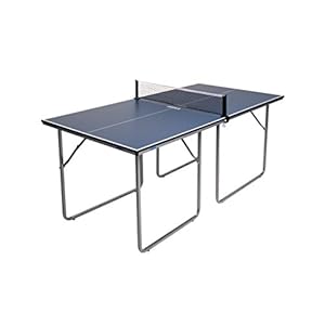 JOOLA Midsize Compact Table Tennis Table Great for Small Spaces and Apartments – Multi-Use Free Standing Table – Compact…