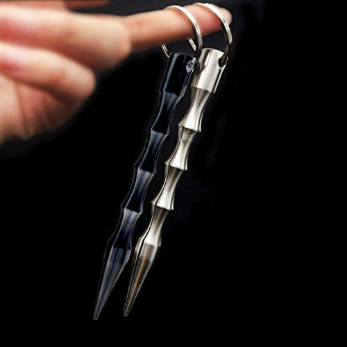 Kaiyuan Dynasty Hand-held Aluminum Keychain Tool Sturdy Key Chain Tools for Key Hanging Parcels Carrying 2pc - Thumbnail 4