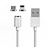 Wsken Mini 2 Micro USB Magnetic Super Fast Charging Cable Portable Data Sync Compatible for Android Samsung Galaxy S7 S6 Kindle 3 .29 ft