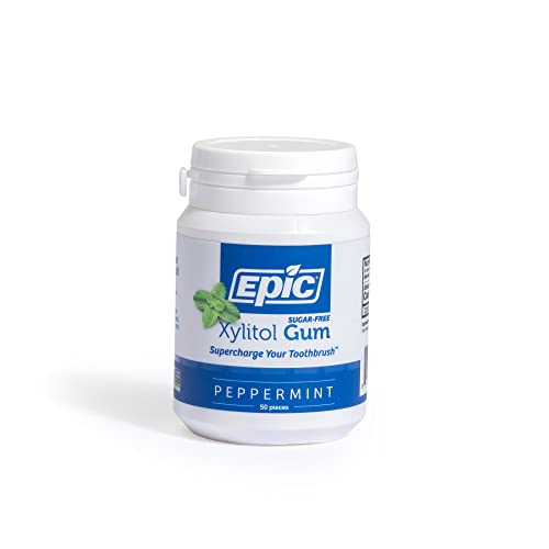 Epic Xylitol Chewing Gum Sugar Free & Aspartame Free Chewing Gum