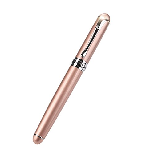VibolaMatte Frosted Deluxe Fountain Pen 0.5mm Extra Fine Nib For Students Practicing Word (K)