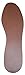 Shoeslulu Handcrafted Thin Cushioning Leather Insoles with Activated Carbon Odor Control (British Tan [US Women 8~8.5 /EU 39])