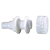 Attwood-Corporation-3886-3-White-Thru-Hull-Connector-with-Strainer
