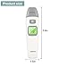 Baby Thermometer Forehead and Ear,KUMEDA Clinical Medical Digital Thermometer Quick Read, No Touch With Fever Warning, Mute Function for Baby, Children and Adults -FDA and CE Approved.