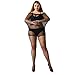 MANZI Women's 2 Pairs Plus Size Control Top Ultra-Soft Pantyhose Size XXL