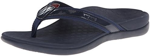 VionicWomen's Tide II Toe Post Sandal - Ladies Flip Flop with Concealed Orthotic Arch Support