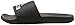 adidas Men's Adilette Comfort Slides Sandals, Core Black/Silver Metallic/Core Black, 10