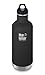 Klean Kanteen Classic Insulated Stainless Steel Water Bottle with Klean Coat and Leak Proof Loop Cap - 32oz - Shale Black