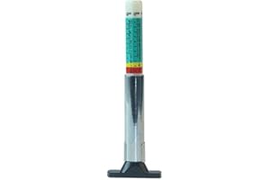 Easy to Carry 1 pcs Tyre Depth Gauge Car Tyre Tire Depth Gauge Car Tire Tread Depth Gauge Caliper-Silver Fashion