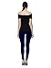 Maggie Tang Trendy Fitted Off Shoulder Modal Blouse Top Black