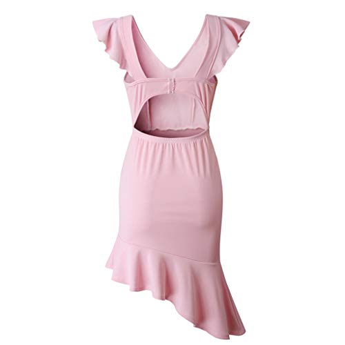 TOTOD Dress, Womens Sexy Lace Bodycon Cocktail Dress Ladies Elegant Party Pencil Midi Dress - Thumbnail 6