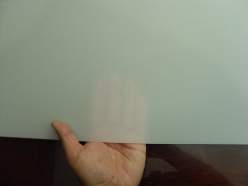 1 Thick Flexible Lightweight 24x24x1/16 Translucent Polyethylene Plastic Stencil Template Sheet