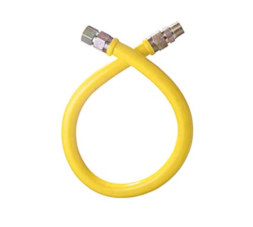 DORMONT - 1675NPFS36 COATED GAS CONNECTOR;3/4 MPT X 36