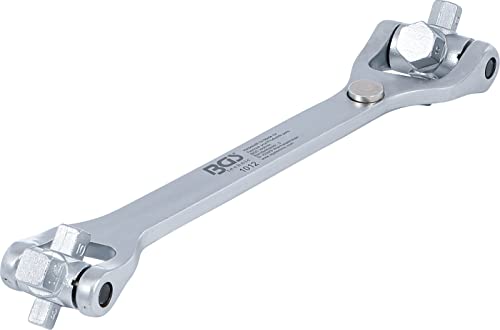 BGS 1012 | Special Oil Drain Plug Wrench 8-IN-1