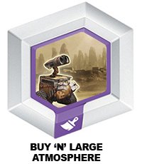 Disney Infinity Series 3 Power Disc Buy 'N' Large Atmosphere (Wall-E skydome)