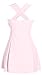 HENGJIA Women's Elegant Crossover One Piece Swimdress Skirted Bottom Swimsuit (FBA)