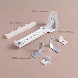 Aluminum Alloy Curtain Rail Box,Wall-Mounted