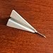 [Pack of 6] Paper Airplane Pushpin - Boiling Glacier Office Gadget Metal Pins & Tacks for Cork Board/Bulletin Board