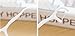 VNDEFUL 100Pcs(5 Packets ) White Dental Floss Picks Toothpicks Stick Oral Care