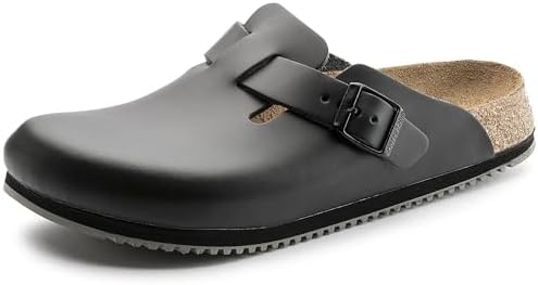 Amazon.com | Birkenstock Unisex Amsterdam BS Synthetic Rubberized