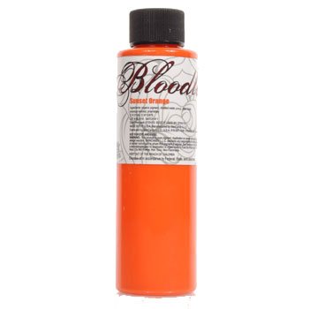 Skin Candy tattoo ink, sunset orange,1oz