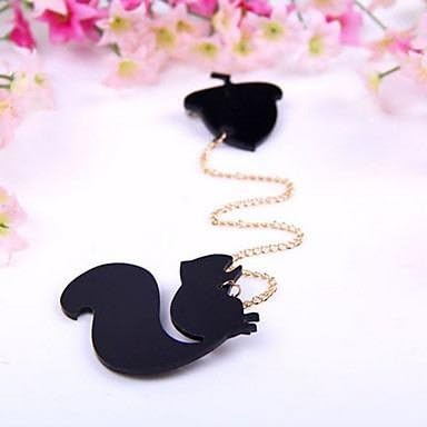 Squirrel fruit birds and butterflies cat collar pin brooch lapel lapel Fun squirrel