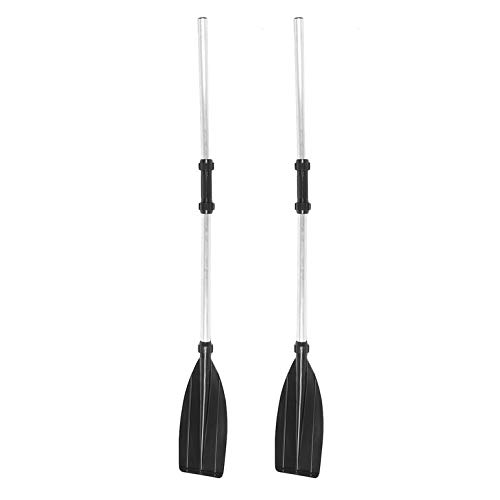 2 PCS Detachable Aluminum Canoe Oars Strengthened Double-ended Kayak Paddles Lightweight Float Raft Canoe Oars - Thumbnail 5