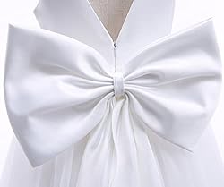 Nileafes Flower Girls Maxi Dress Bridesmaid Wedding
